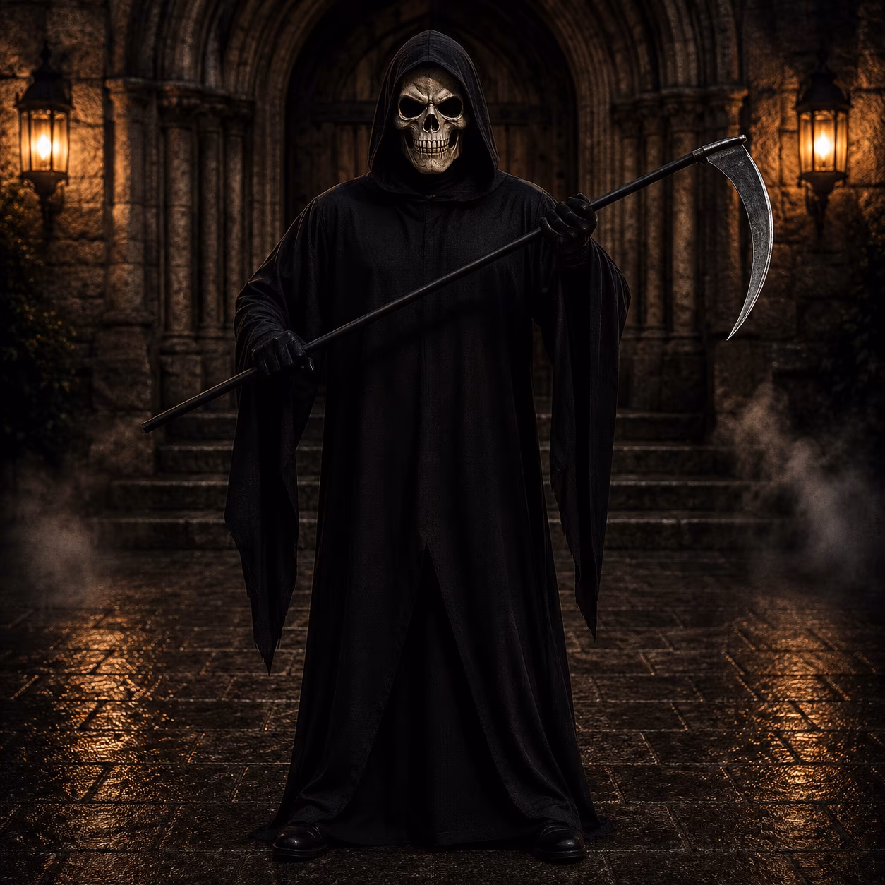 Sensenmann Halloween Walking Act buchen Berlin