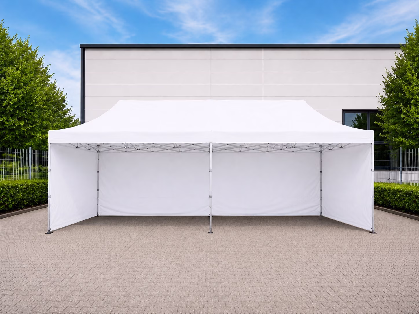 3x6 Pavillon Weiß mieten Berlin – BerlinKids