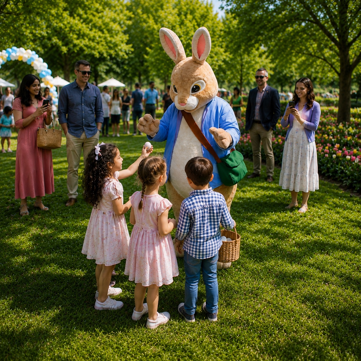 Oster-Walking Acts buchen Berlin – Osterhase und Partyhäschen für Events
