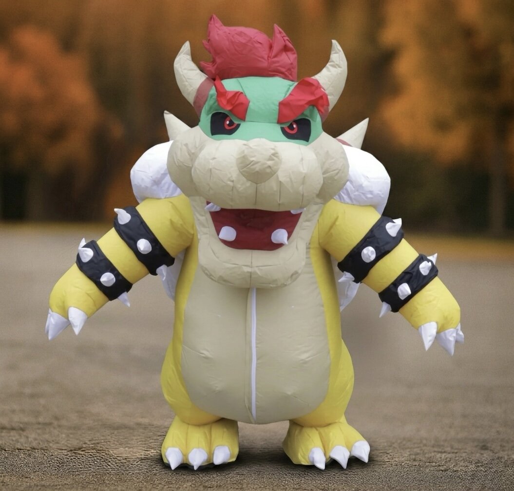 Bowser als XXL Partyfigur für Kindergeburtstag und Event in Berlin buchen