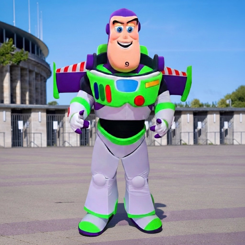 Buzz Lightyear als Maskottchen für Kindergeburtstag und Event in Berlin buchen