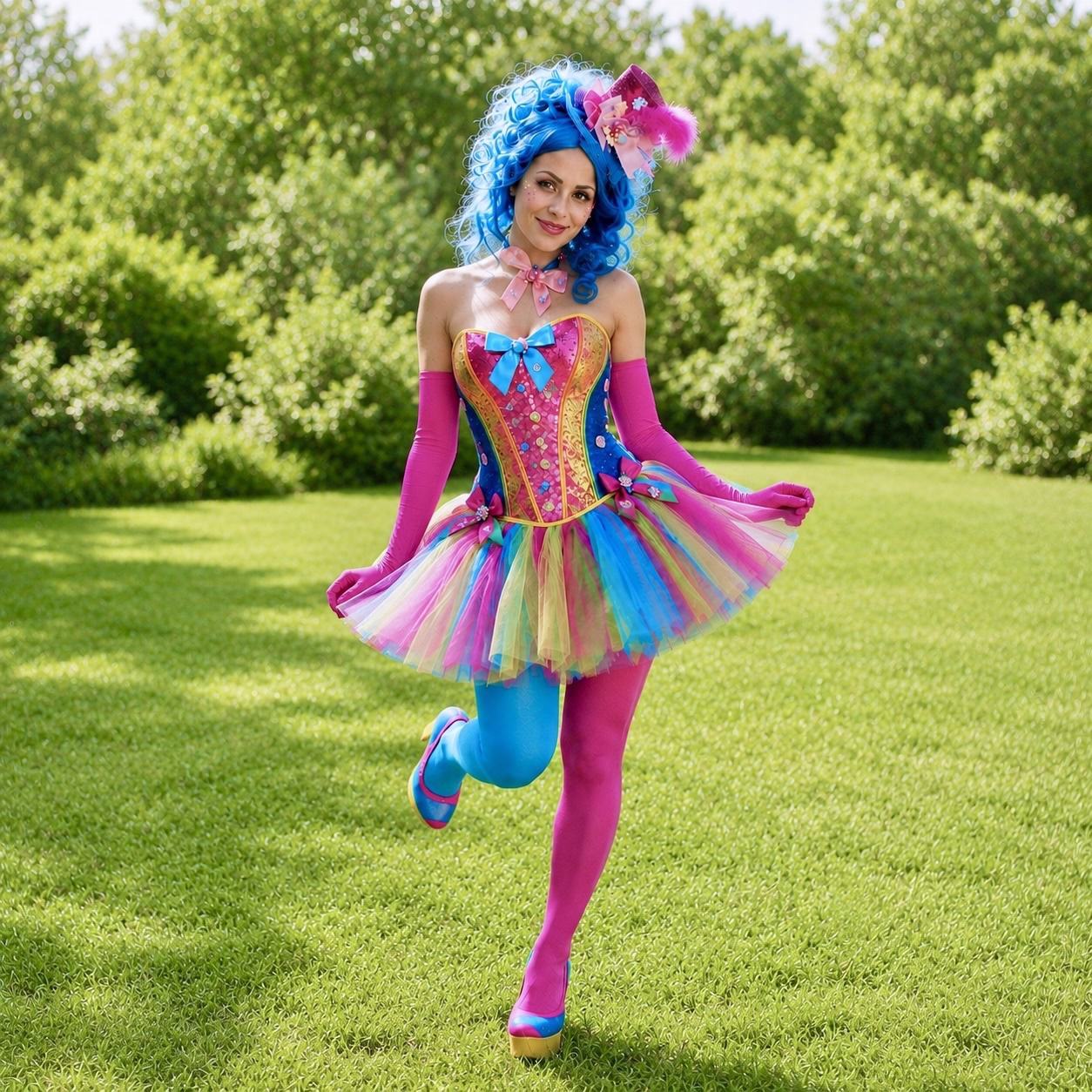 Candy Girl als Motto-Charakter für Kindergeburtstag und Event in Berlin buchen