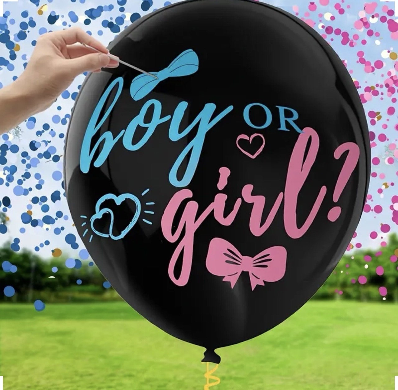 Gender-Reveal Ballon Boy or Girl – BerlinKids Berlin