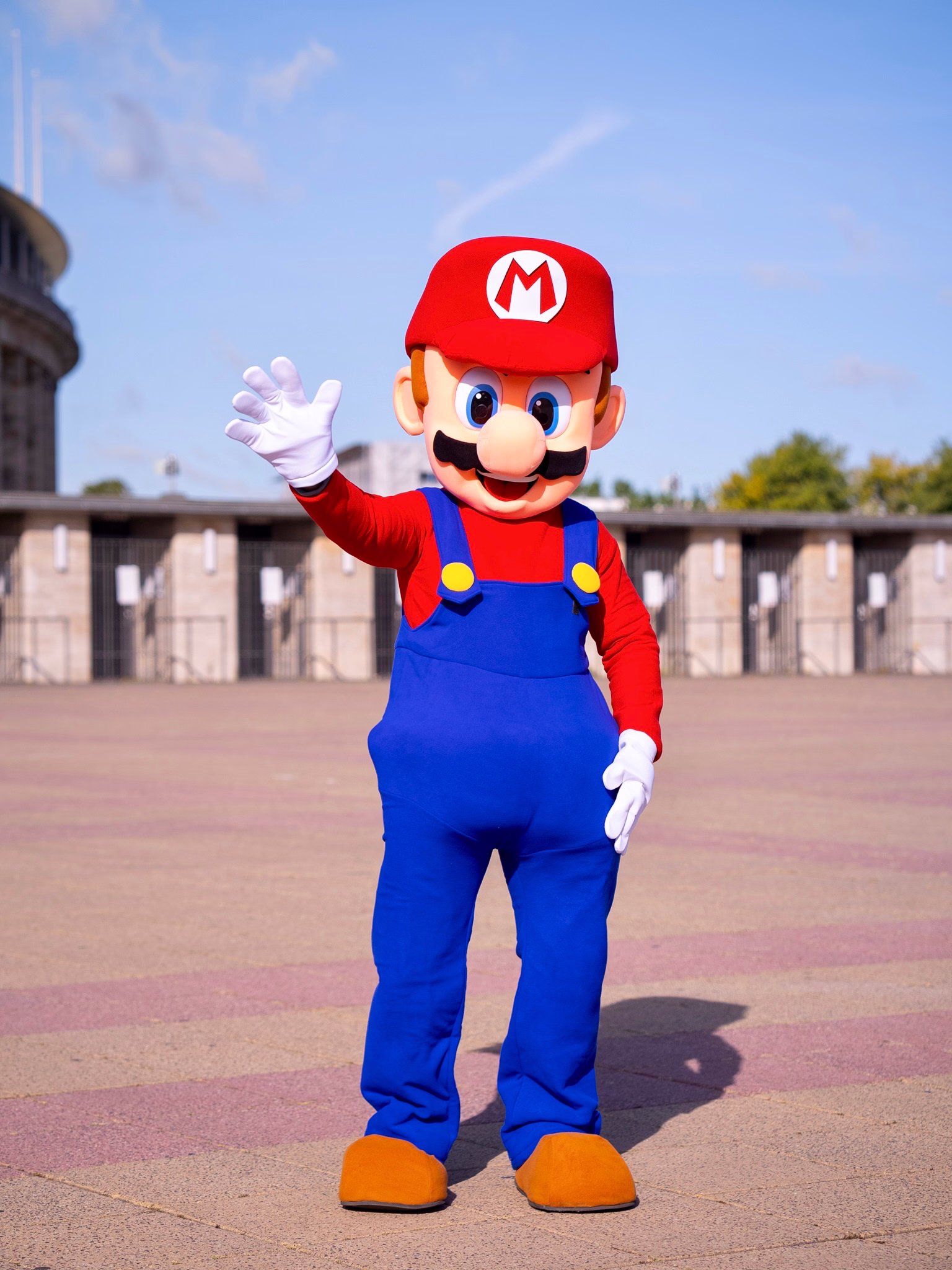 Mario als Maskottchen für Kindergeburtstag und Event in Berlin buchen