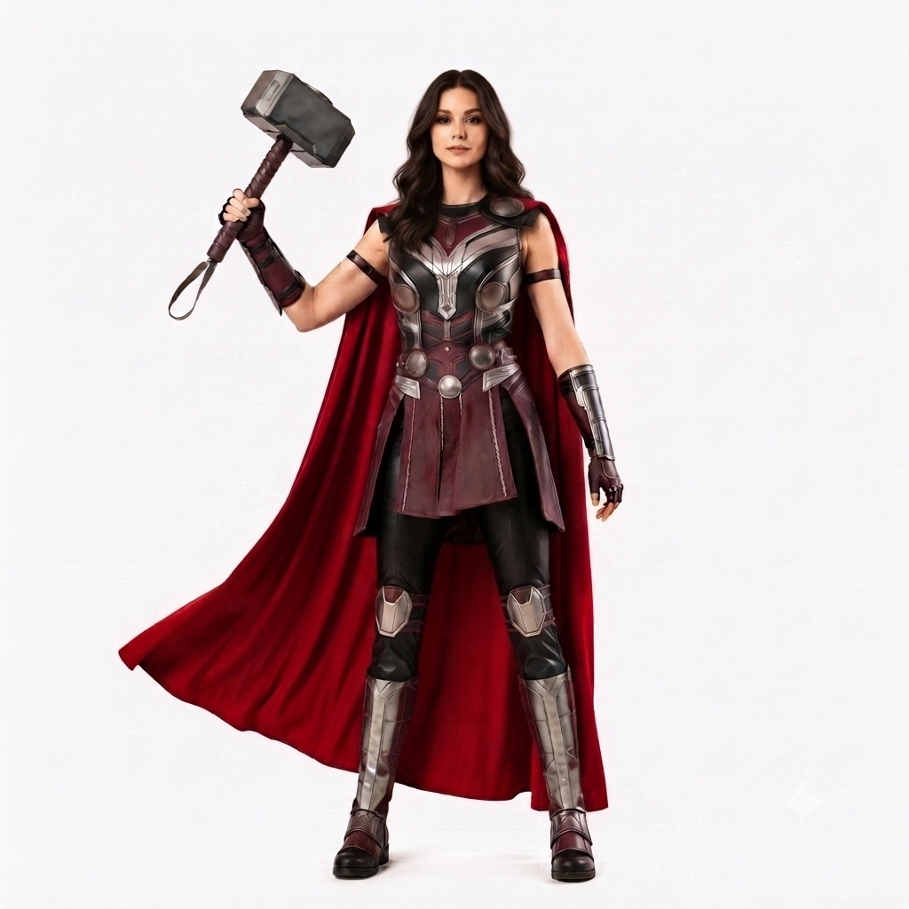 Lady Thor als Superheld für Kindergeburtstag und Event in Berlin buchen