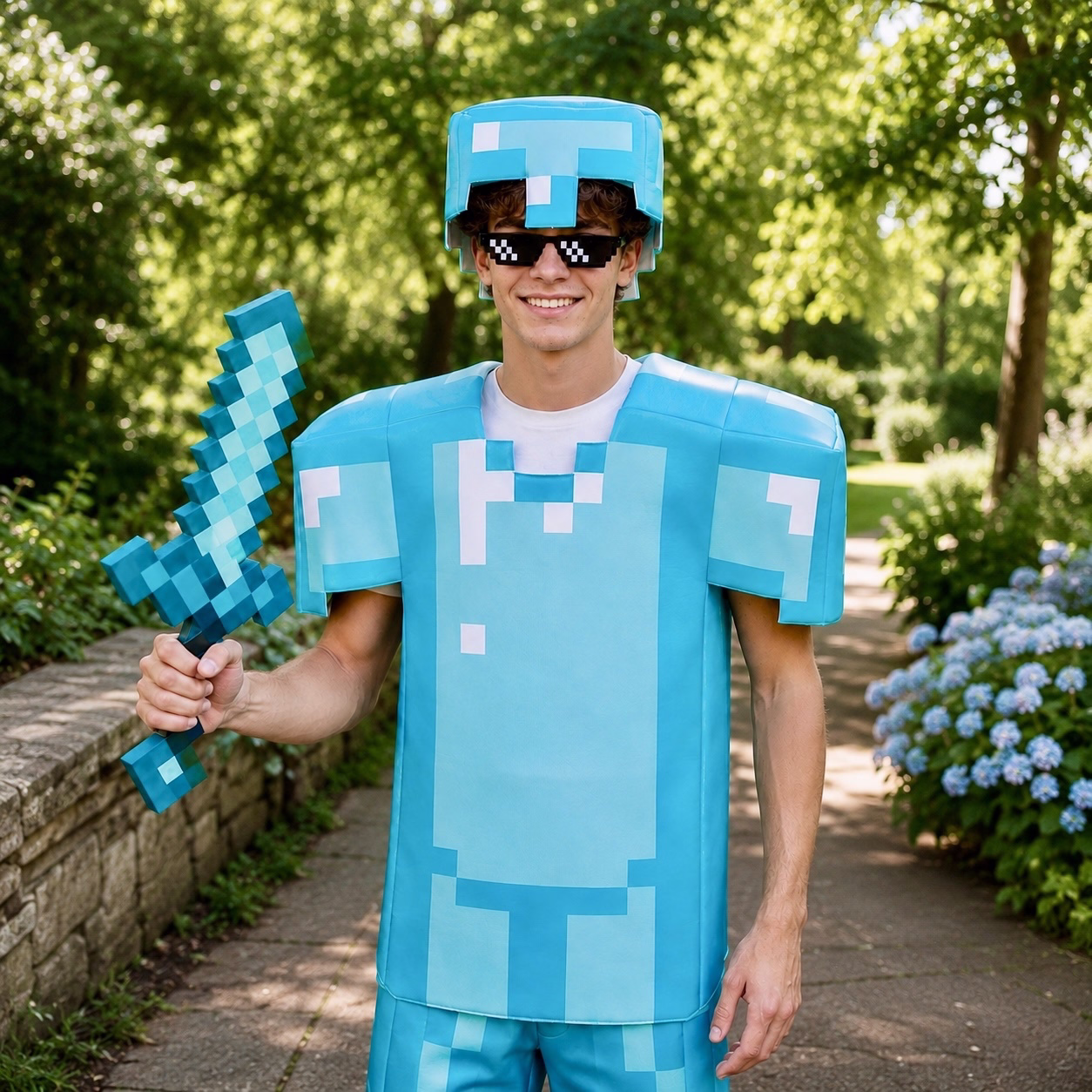 Minecraft als Motto-Charakter für Kindergeburtstag und Event in Berlin buchen