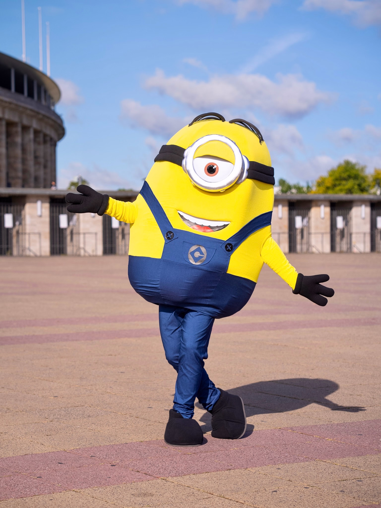 Minion als Maskottchen für Kindergeburtstag und Event in Berlin buchen