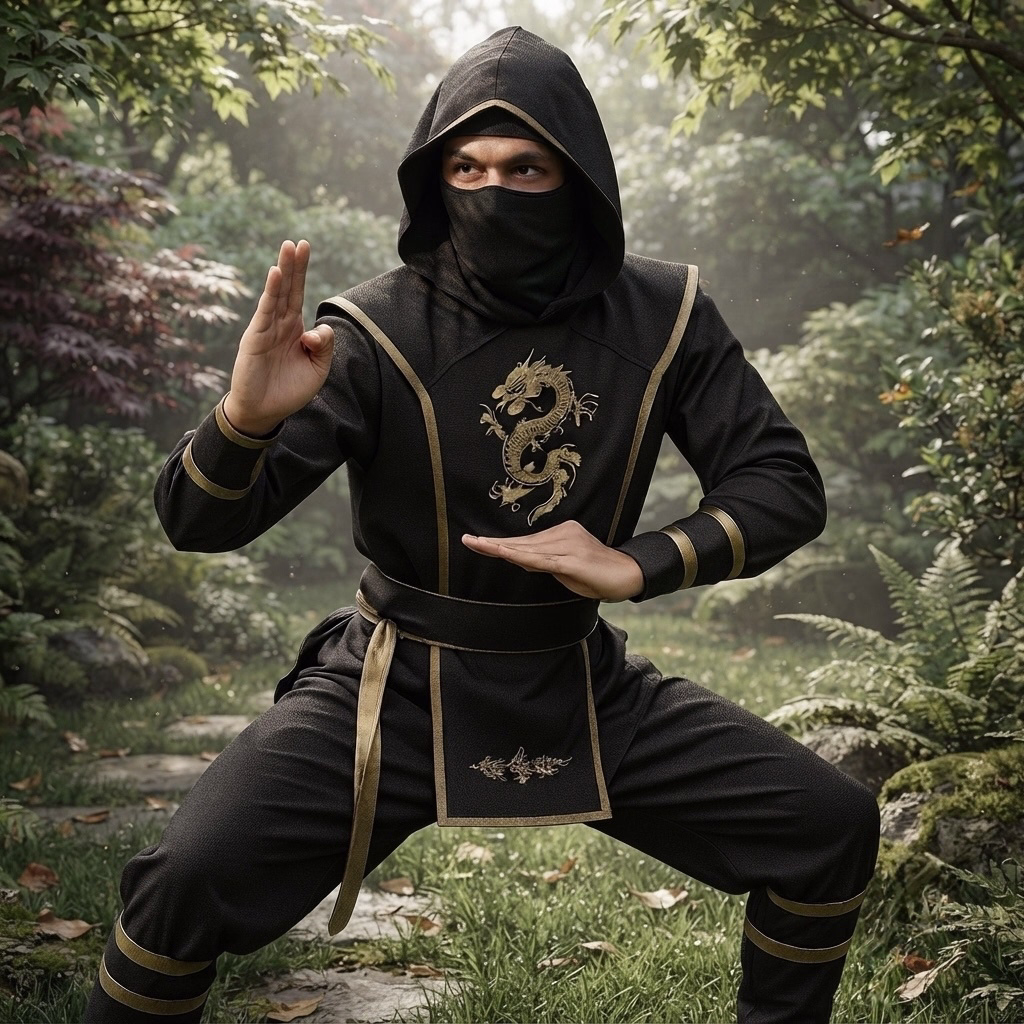 Ninja als Motto-Charakter für Kindergeburtstag und Event in Berlin buchen