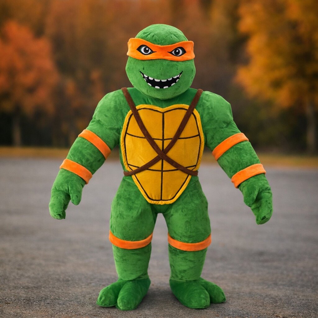 Michelangelo als XXL Partyfigur für Kindergeburtstag und Event in Berlin buchen
