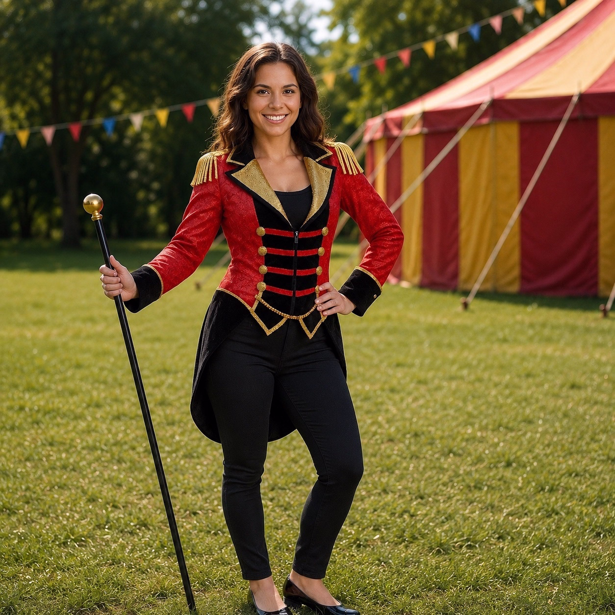 Showwoman als Motto-Charakter für Kindergeburtstag und Event in Berlin buchen