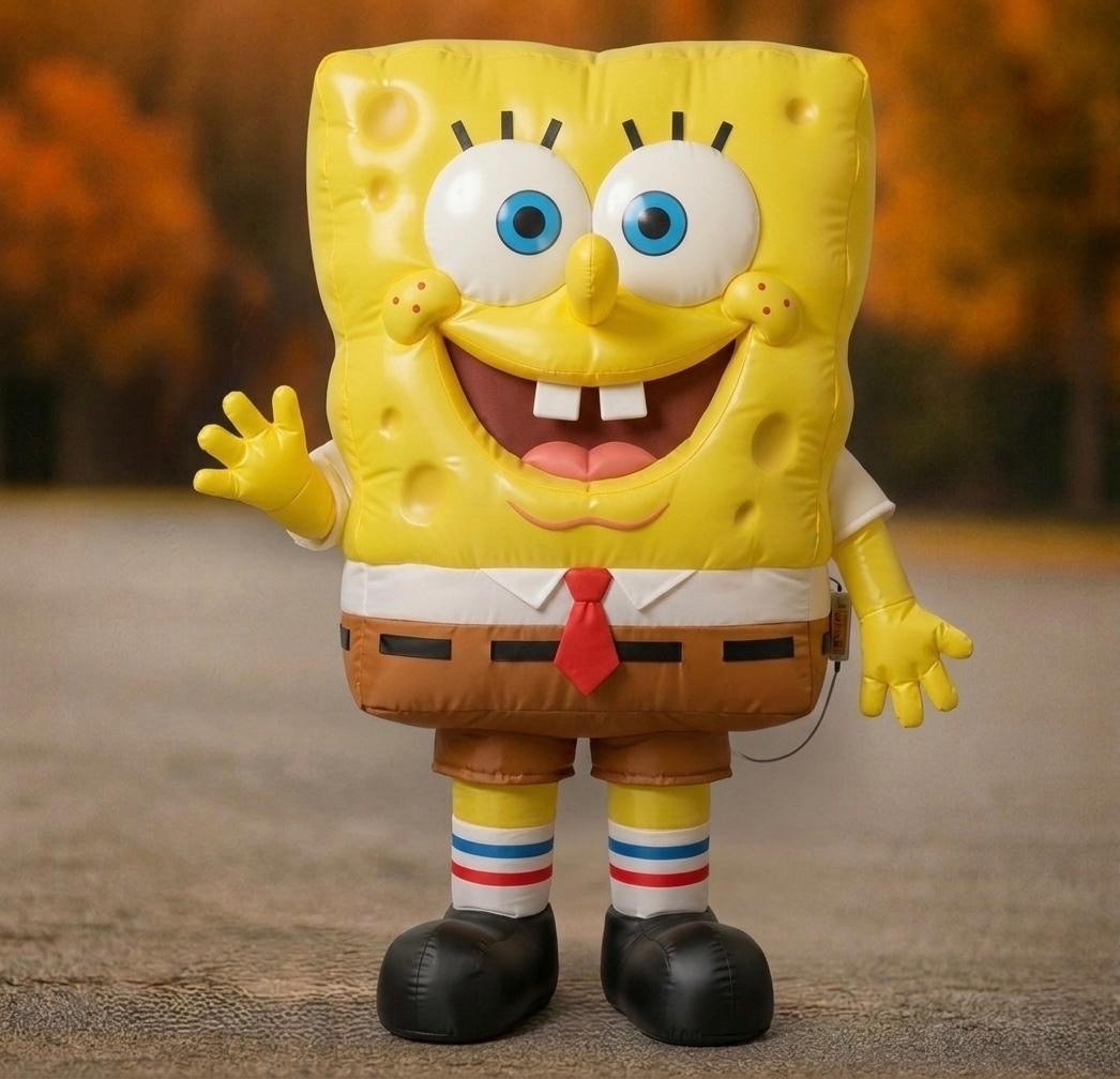 SpongeBob als XXL Partyfigur für Kindergeburtstag und Event in Berlin buchen