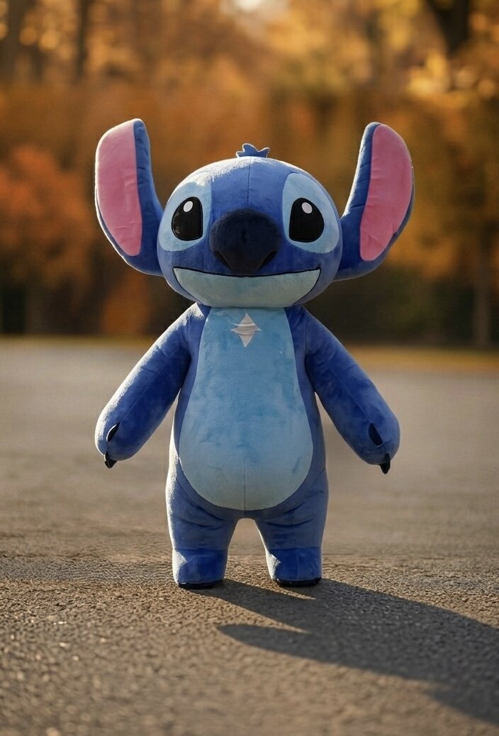Stitch als XXL Partyfigur für Kindergeburtstag und Event in Berlin buchen